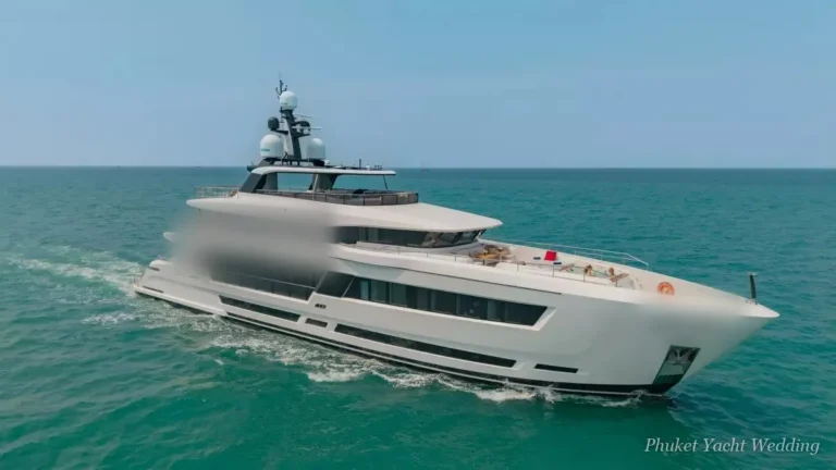 Grand Serenade 139 superyacht for a honeymoon cruise from Phuket