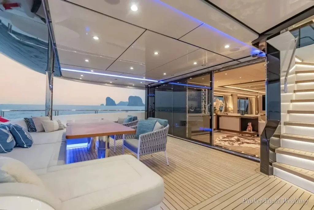 Grand Serenade 139 superyacht for a honeymoon cruise from Phuket (2)