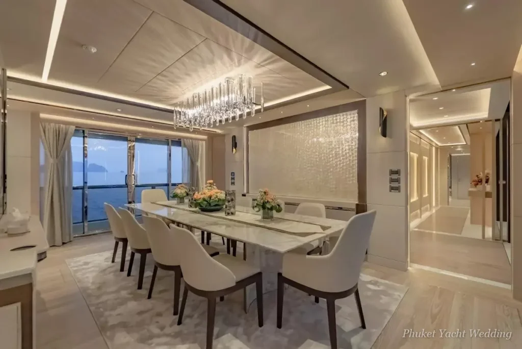 Grand Serenade 139 superyacht for a honeymoon cruise from Phuket (4)