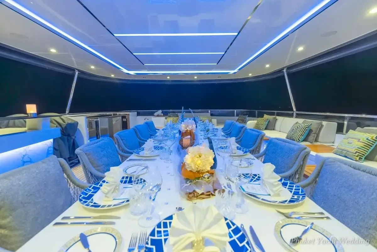 Grand Serenade 139 superyacht for a honeymoon cruise from Phuket (5)