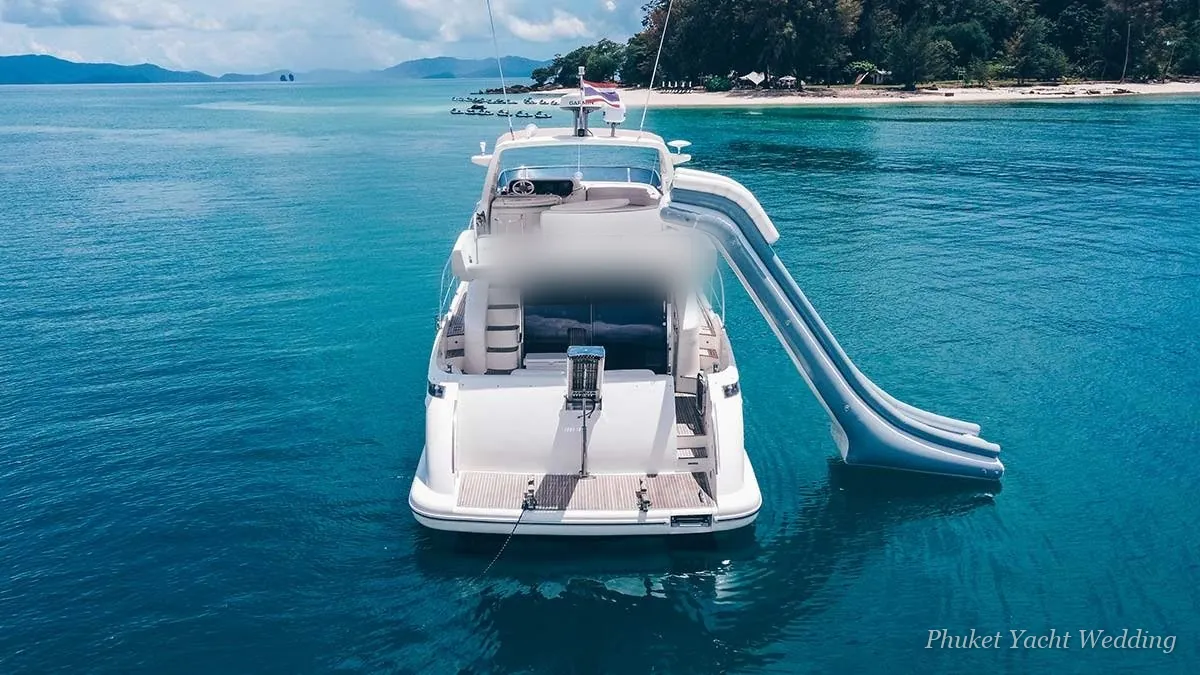 Moonlit Rose 55 motor yacht for an intimate proposal or elopement in Phuket (2)