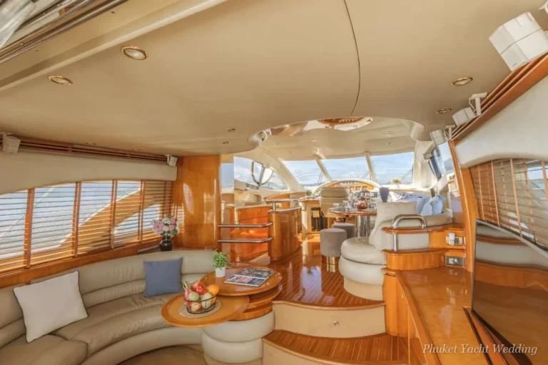 Moonlit Rose 55 motor yacht for an intimate proposal or elopement in Phuket (3)