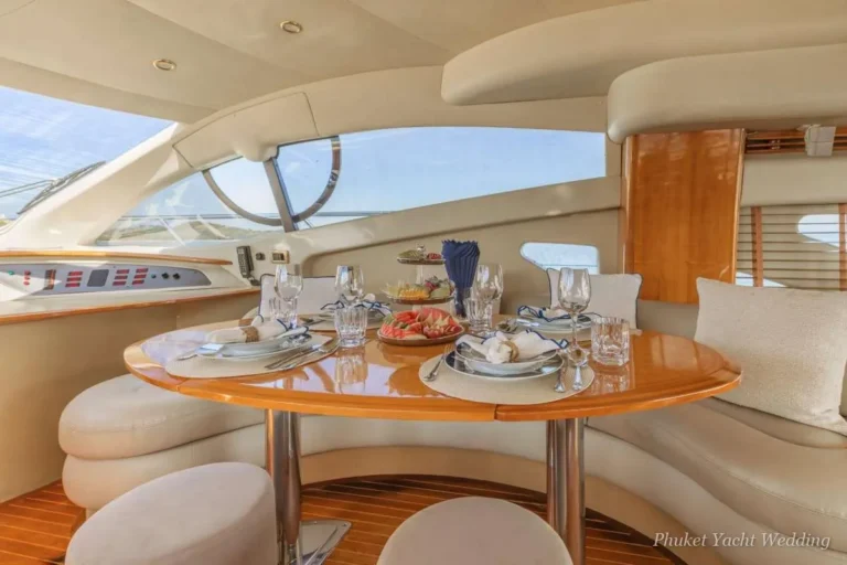 Moonlit Rose 55 motor yacht for an intimate proposal or elopement in Phuket (5)